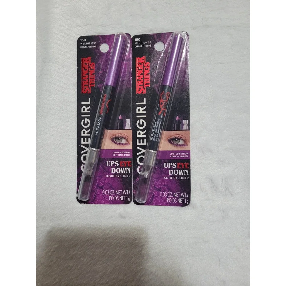 Covergirl Stranger Things Eyeliner Women OS 160 For Eddie New Black Shimmer Kohl